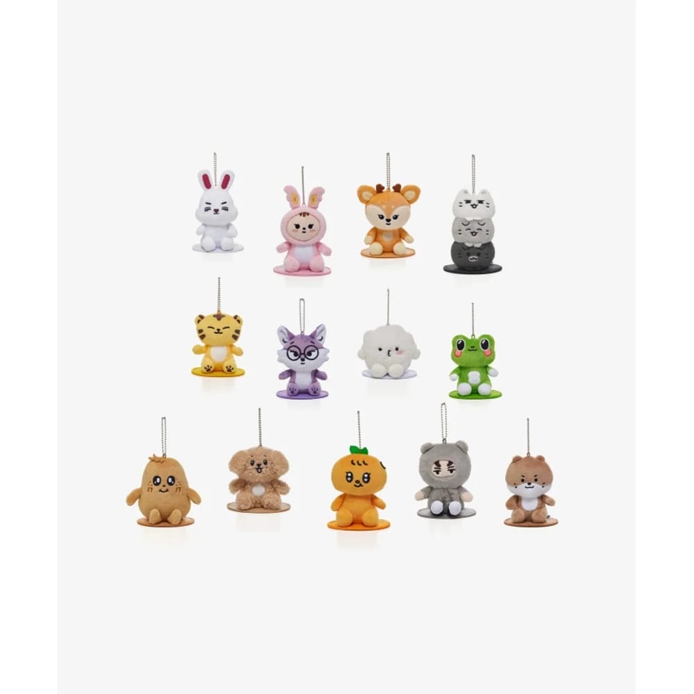 SEVENTEEN Magnet Plush Keyring FOXDUNGEE 상품 사진 1